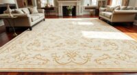 elegant 6x9 ivory silk rugs