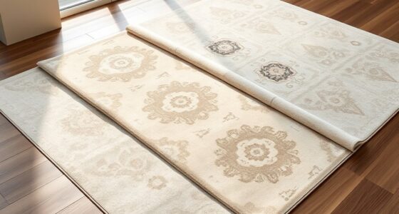 elegant neutral silk carpets