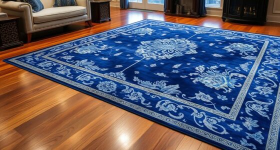 top yilong blue rugs