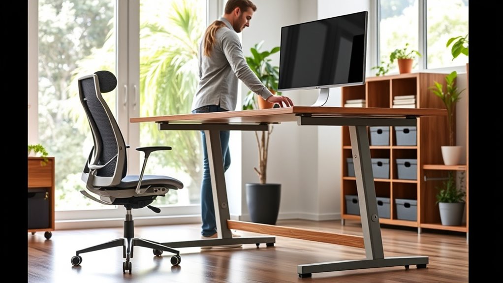 adjustable personalized workspace ergonomics