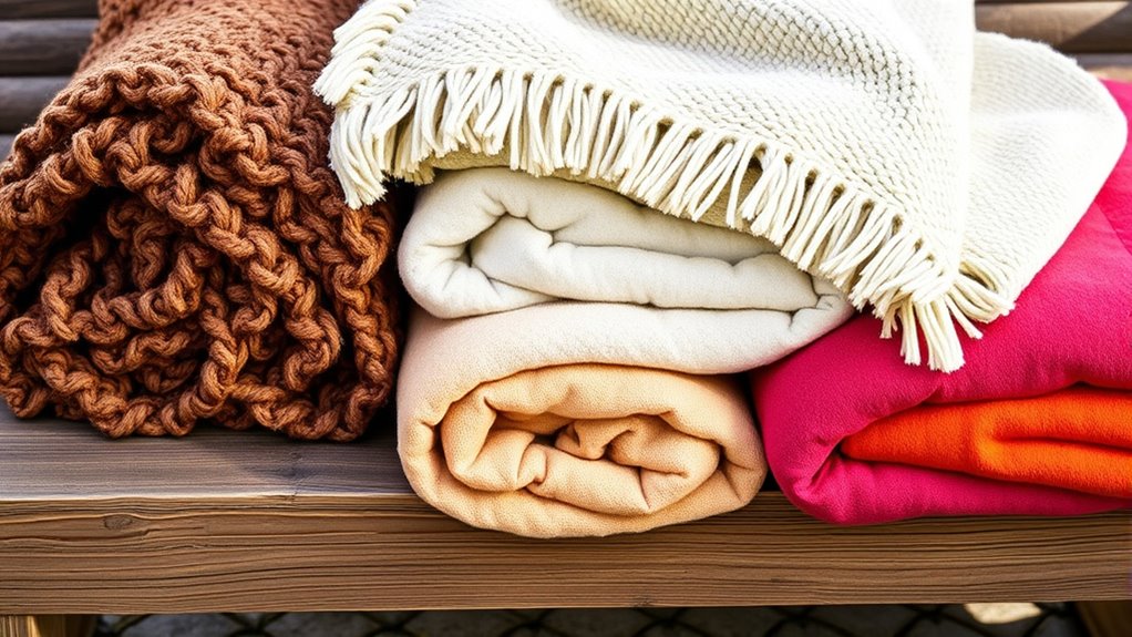 affordable durable vibrant throws