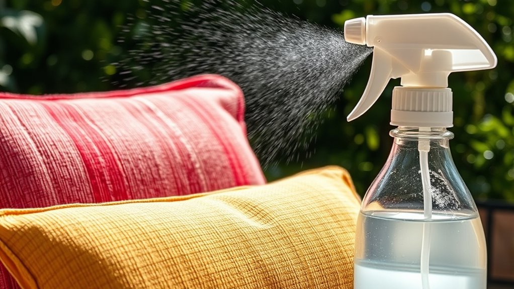 apply protective sprays regularly