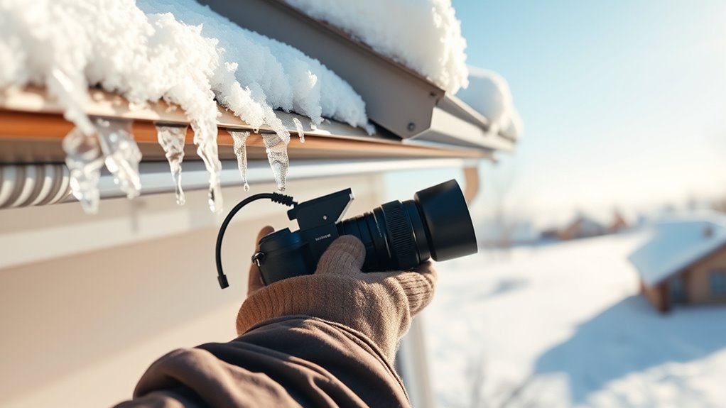 attic insulation and gutter maintenance