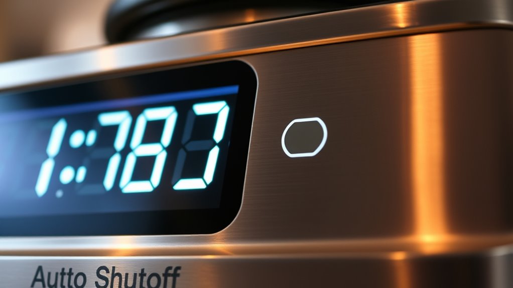 auto shutoff offers superior protection