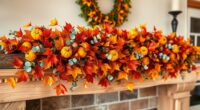 autumn garland decorating ideas
