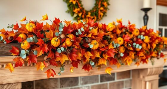 autumn garland decorating ideas