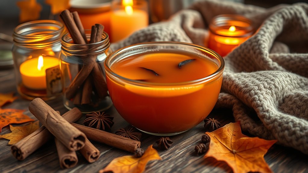 autumn scents evoke coziness