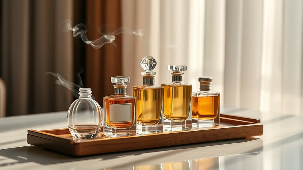 balance fragrance with layering