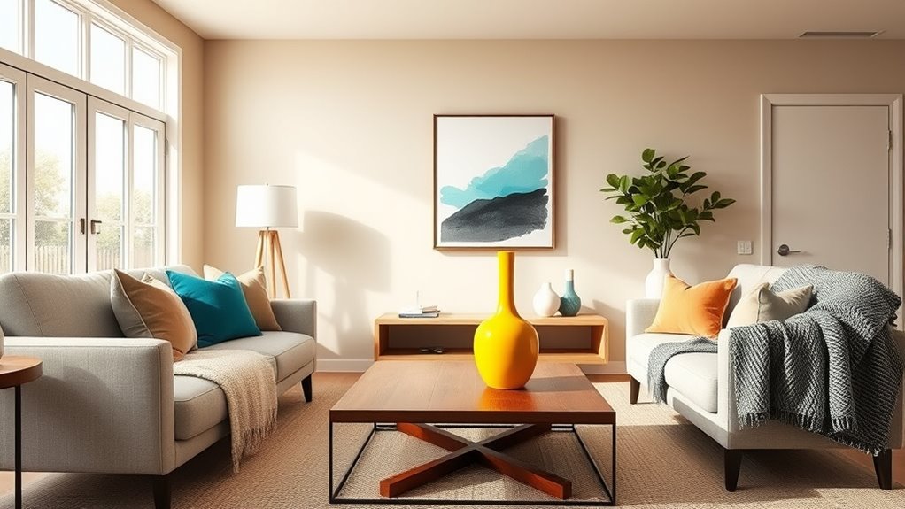 balanced visual accentuation