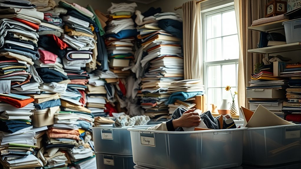 break down clutter quickly