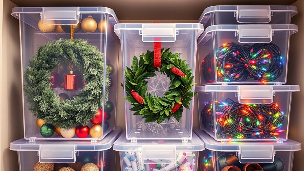 choose durable labeled containers