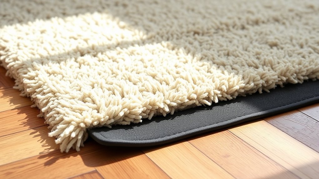 choose rug pad thickness wisely