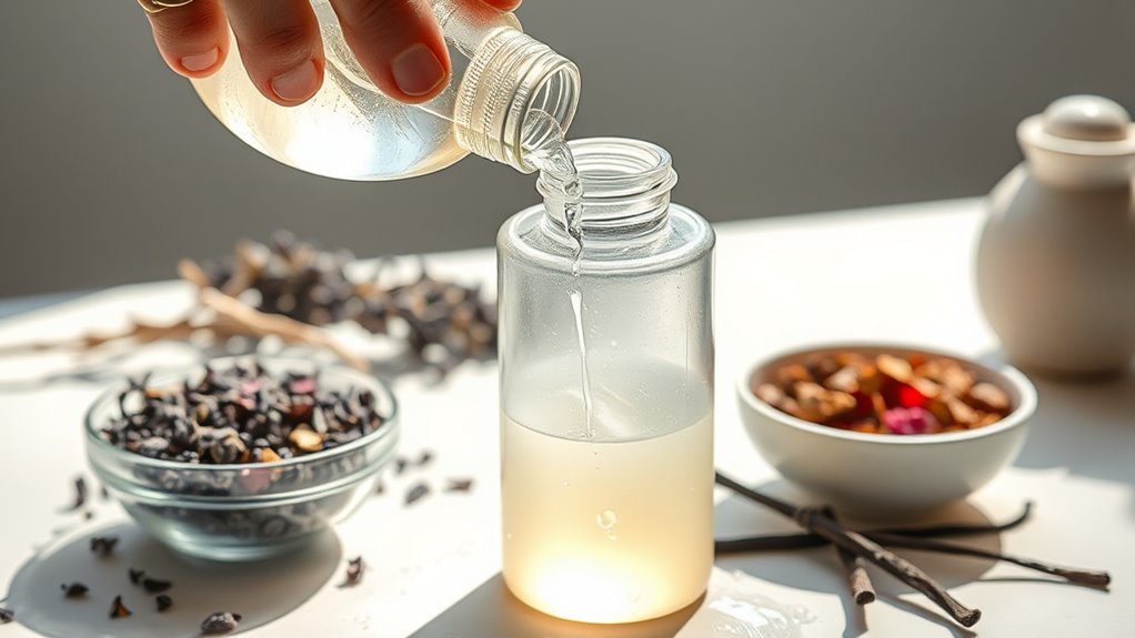 choose solvent based on humidity