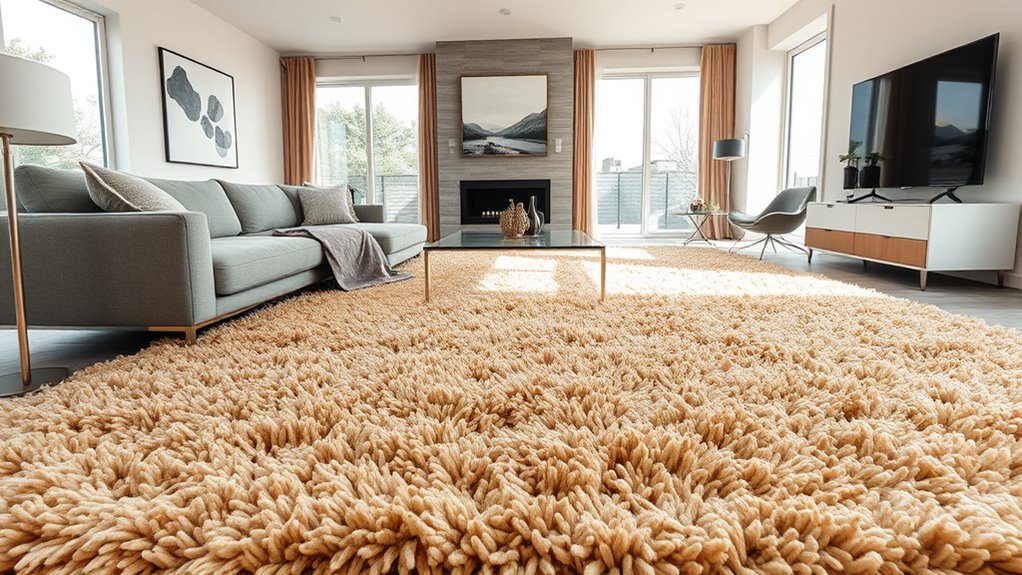 choosing durable stylish shag rugs