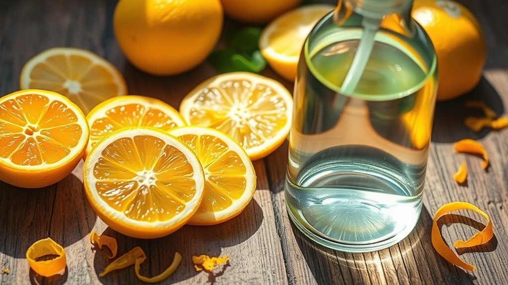 citrus based natural disinfectant solutions