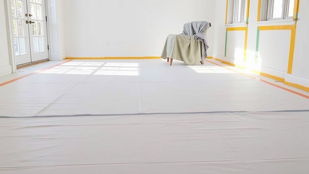 clear cover protect surfaces