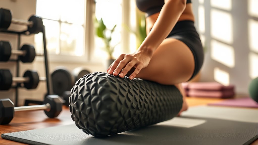 consistent foam rolling routine