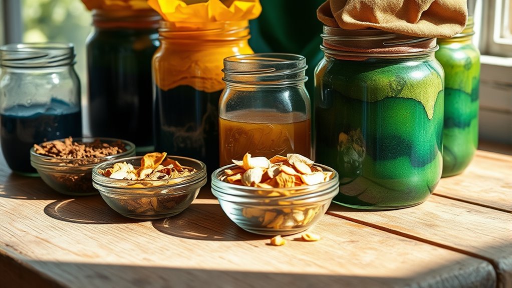 consistent natural dyeing techniques