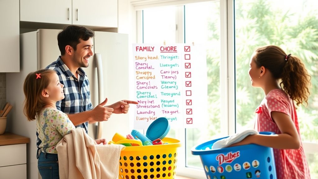 consistent routine reduces chores