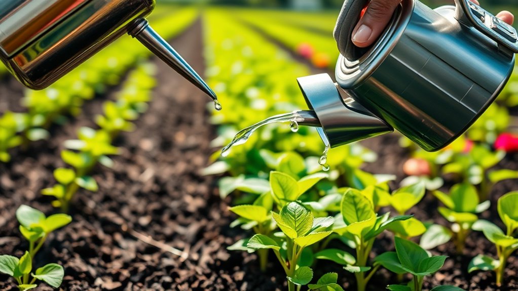 deep consistent watering techniques