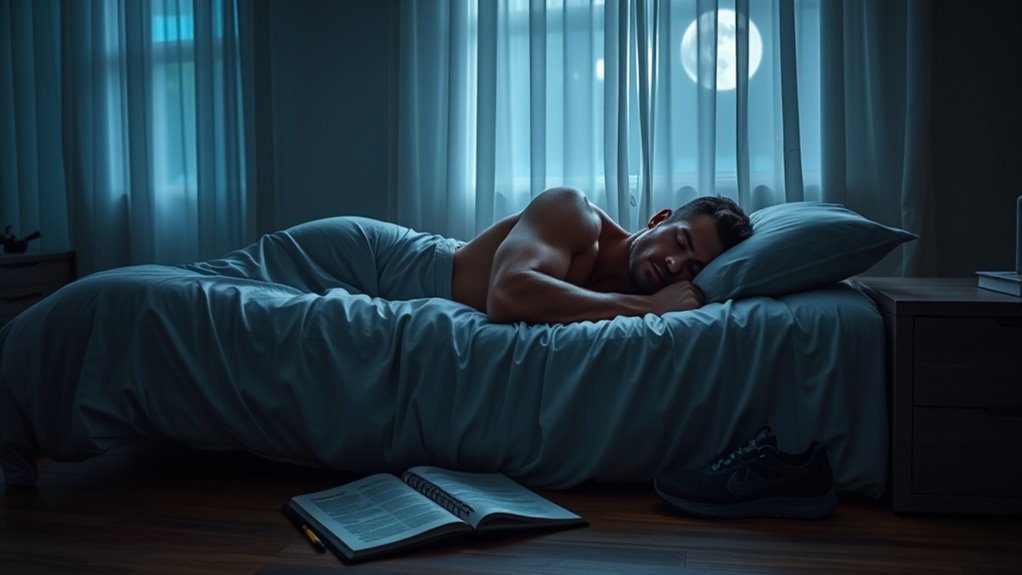 deep sleep promotes muscle repair