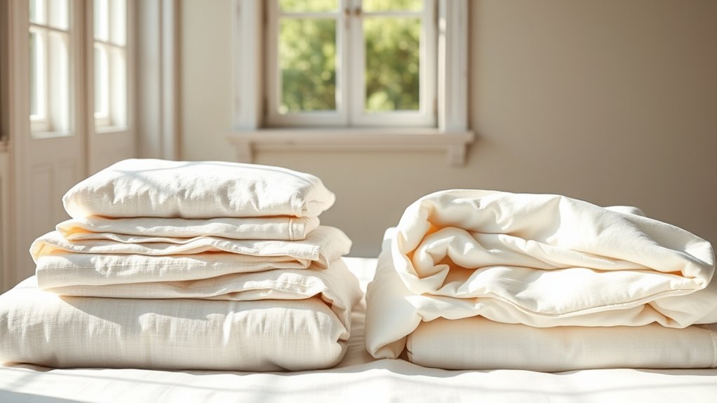 eco friendly linen and cotton