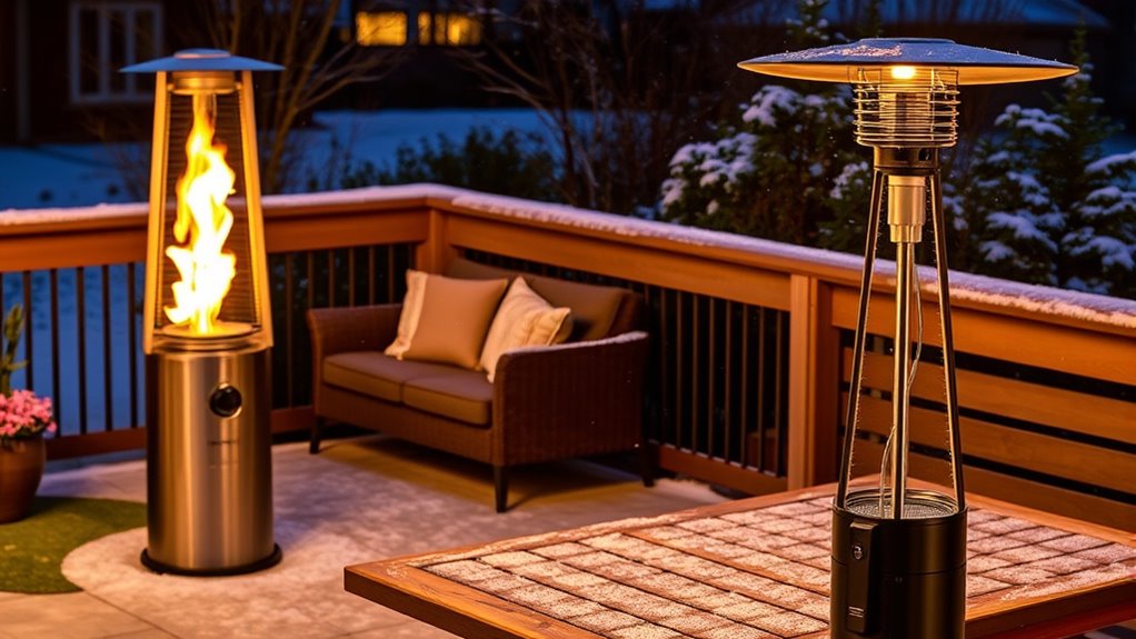 efficient outdoor heating options