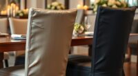 elegant dining chair protectors