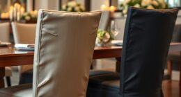 elegant dining chair protectors