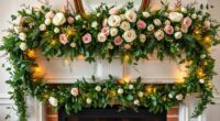 elegant mantel garland ideas
