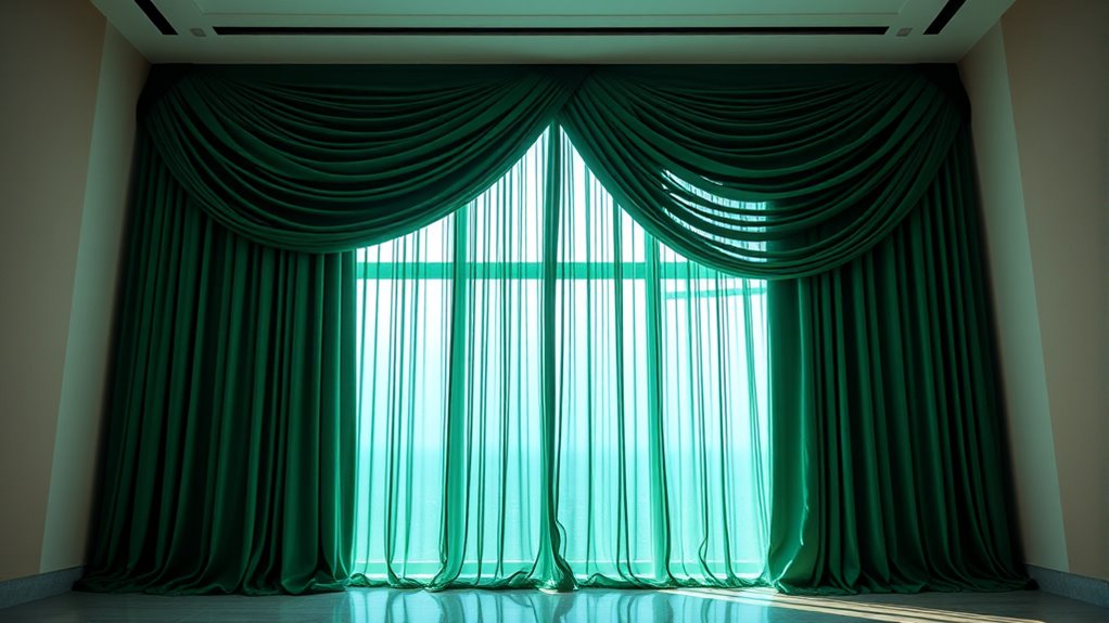 extended curtain installation technique
