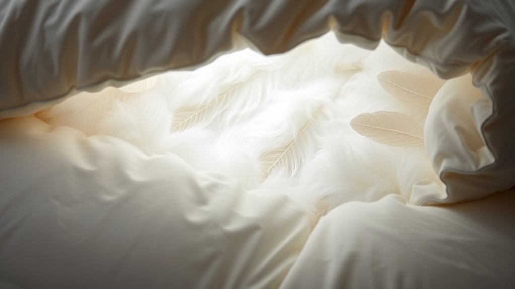 feather density and loft