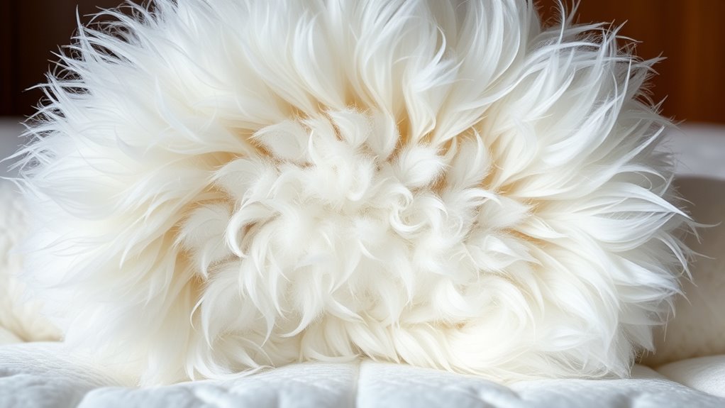 feather types and filling techniques