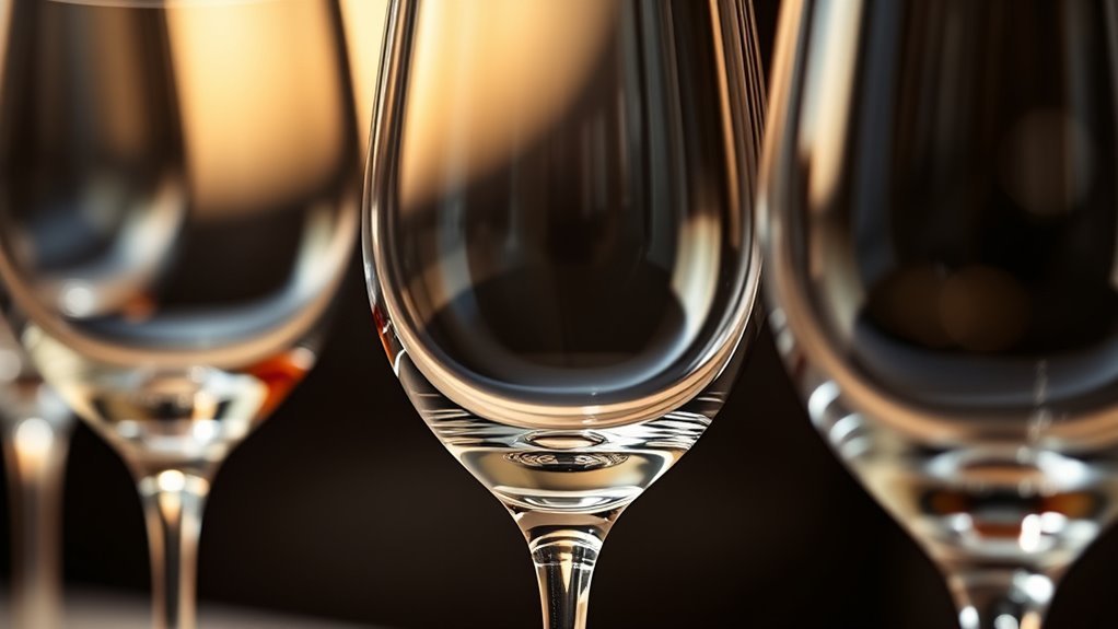 glass shape enhances flavor