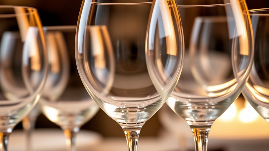 glass size and shape