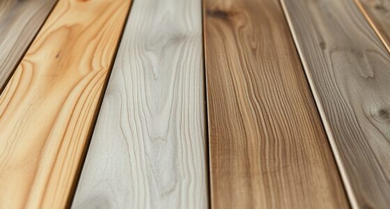 harmonizing diverse wood finishes