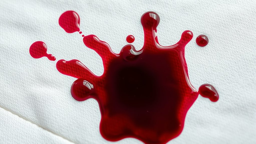 immediate stain treatment advice