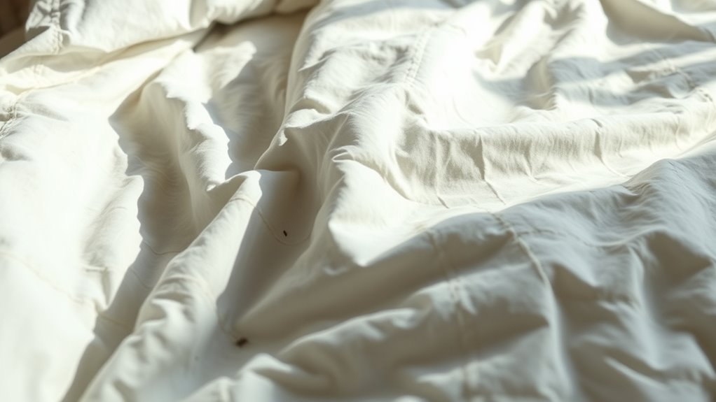 inspect for tears and wiring