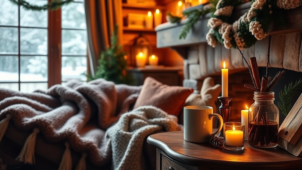 inviting winter scent ambiance