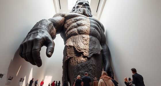 large art in tight spaces