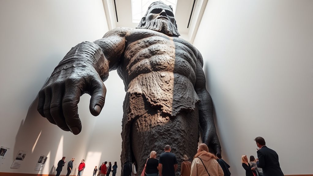 large art in tight spaces