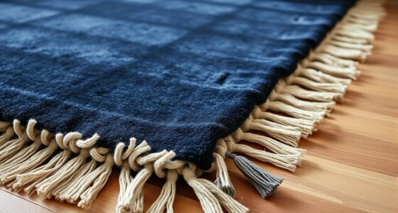 layer rugs for texture