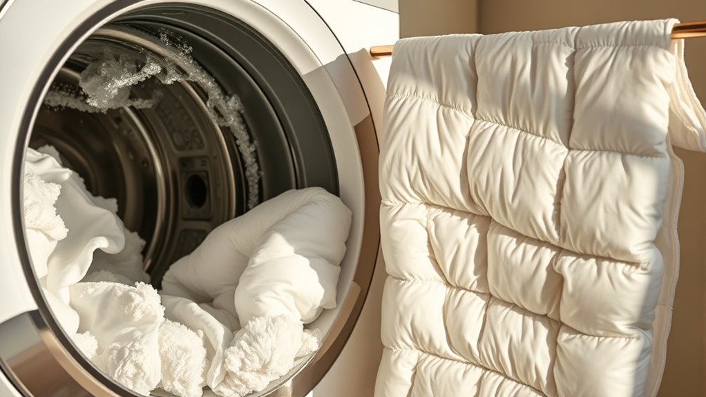 maintain down s loft properly