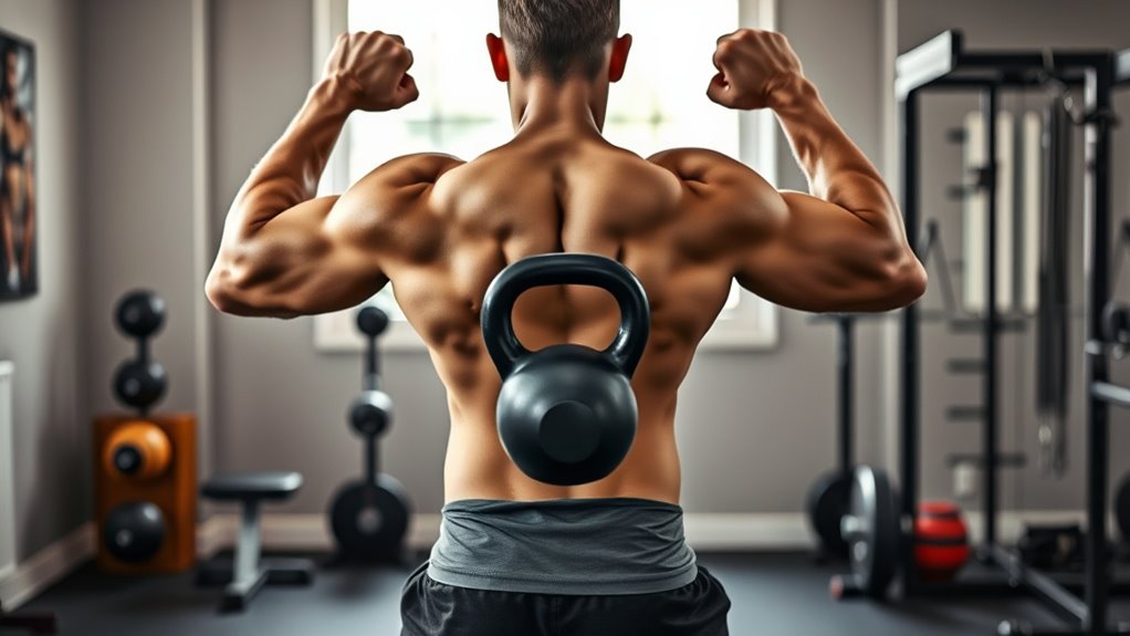 maintain upright chest posture