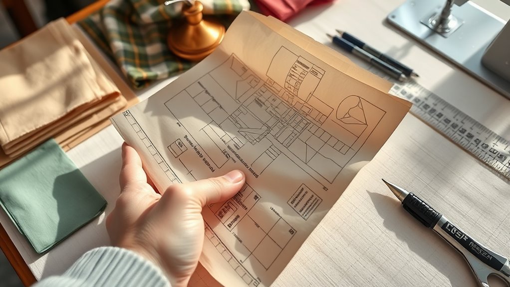 master sewing pattern reading