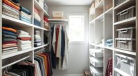 maximize closet space efficiently