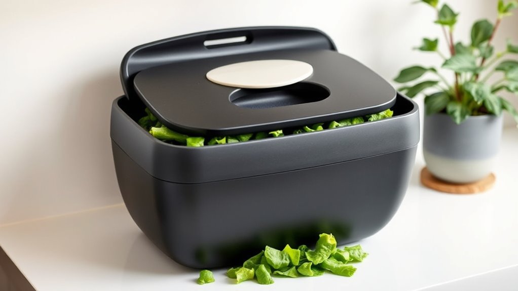 odor free indoor composting