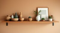 open shelf styling tips