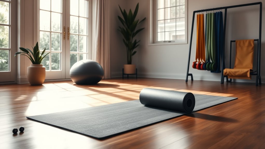 optimal back exercise environment