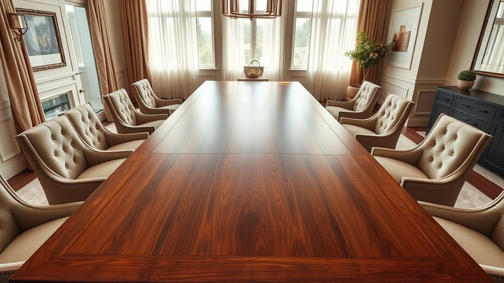 optimal dining aisle spacing